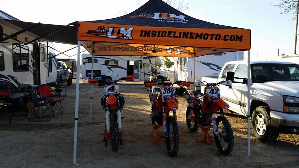 ILM crew at a motocross gathering